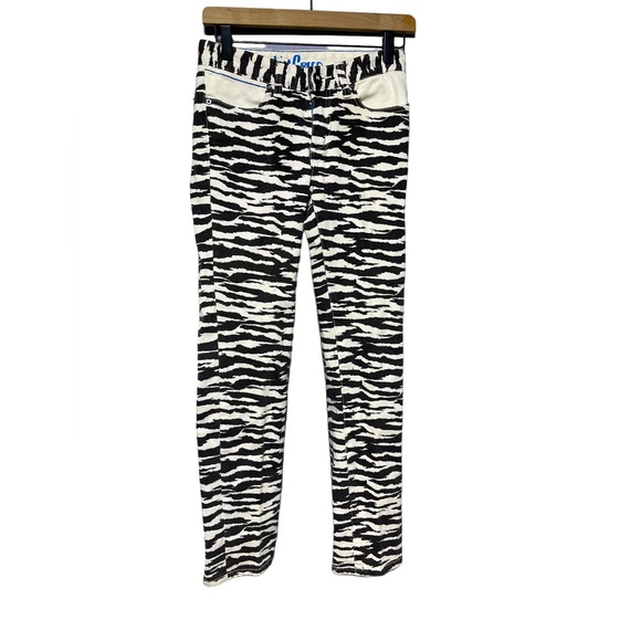 Jim Greco Krew Bang Limited Edition Zebra Denim Size 26 - Picture 1 of 15